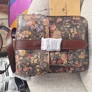 Patricia Nash Cascina Crossbody Bag English Country